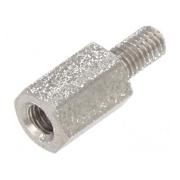 Piuliță Distanțieră Filetată 8mm M3 - Filet Intern și Extern M3 | Electronic-mag.ro | Componente Electronice