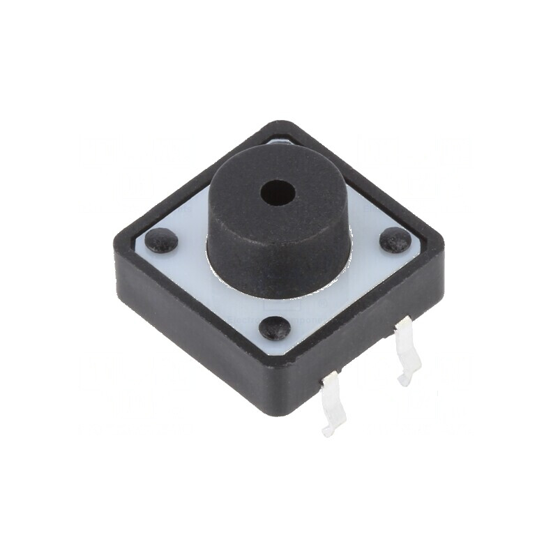 Microîntrerupător TACT SPST-NO 0,05A/12VDC THT - Pozitie 2, Fara Contact | Electronic-mag.ro | Componente Electronice Microîntrerupător TACT SPST-NO 0,05A/12VDC THT - Pozitie 2, Fara Contact | Electronic-mag.ro | Componente Electronice