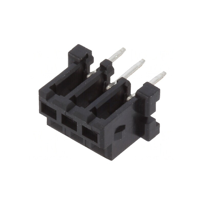 Conector cablu-cablu/PCB soclu mamă PIN 3 DF3 cu pas de 2mm THT - Componente electronice profesionale | Electronic-mag.ro | Componente Electronice