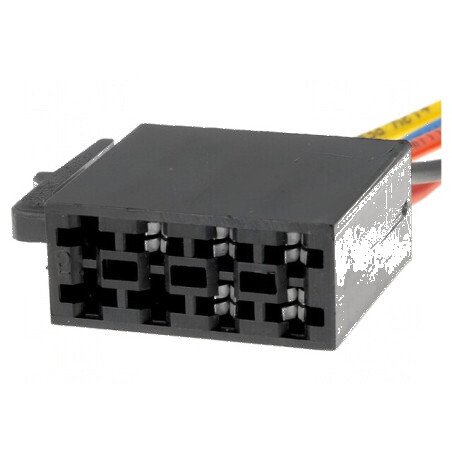 Mufă ISO cu cabluri PIN 5 - Conector de calitate superioară pentru sisteme audio auto | Electronic-mag.ro | Componente Electronice
