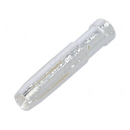 Pin mamă din aliaj de cupru argintat 4mm² 12AWG - Crimpat, în vrac | Electronic-mag.ro | Componente Electronice