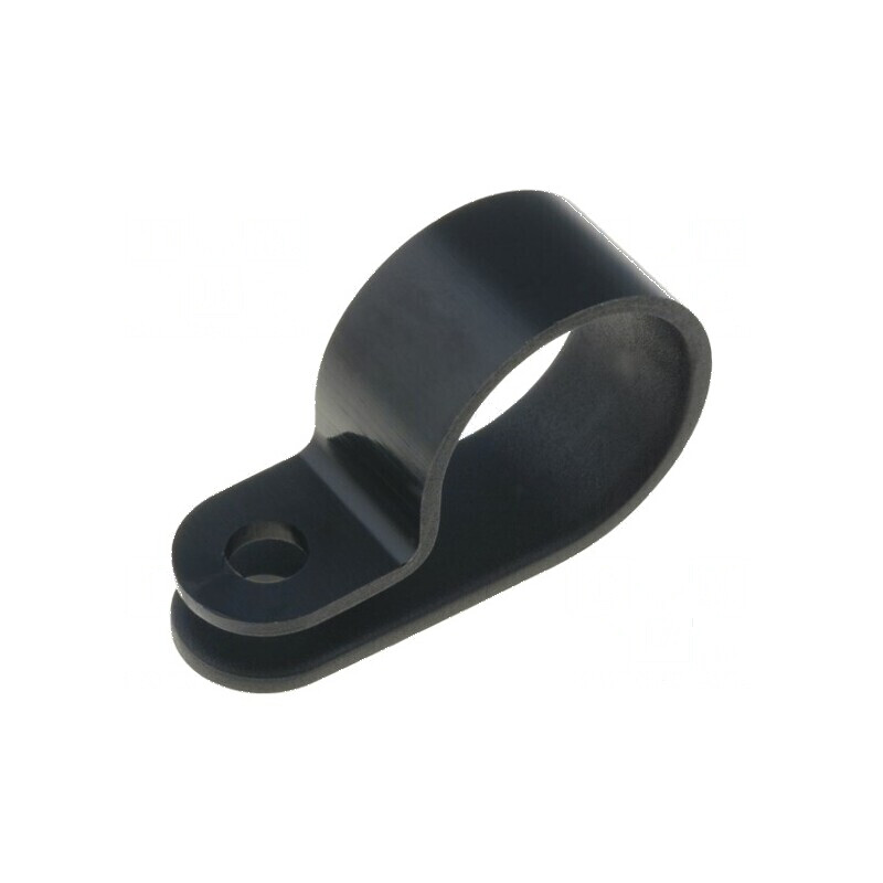 Clipsuri tip P pentru cabluri - Ø buclă 16mm, Lățime 10mm | Electronic-mag.ro | Componente Electronice Clipsuri tip P pentru cabluri - Ø buclă 16mm, Lățime 10mm | Electronic-mag.ro | Componente Electronice