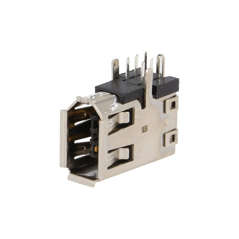Conector IEEE1394 Soclu THT PIN 6 Unghi 90° Lateral pentru Aplicații Electronice | Electronic-mag.ro | Componente Electronice Conector IEEE1394 Soclu THT PIN 6 Unghi 90° Lateral pentru Aplicații Electronice | Electronic-mag.ro | Componente Electronice