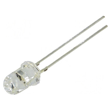 LED 5mm RGB cu clipire - 30° 20mA, 2 termeni - Iluminare decorativă multicoloră | Electronic-mag.ro | Componente Electronice