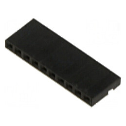 Conector șiruri pini mufă mamă 10 pini, pas 2mm, capacitate 1A - cablu de conectare profesional | Electronic-mag.ro | Componente Electronice