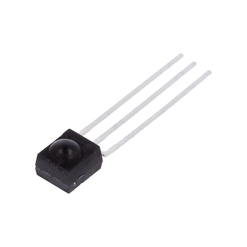 Receptor Infraroșu Integrat 33kHz cu Tensiune de Funcționare 2,5÷5,5V și Unghi de Detecție de 45° | Electronic-mag.ro | Componente Electronice