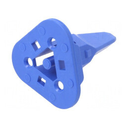Clichet de Blocare Mamă DT PIN 3 Albastru cu Polarizare 1939 - Accesorii de Siguranță pentru Echipamente | Electronic-mag.ro | Componente Electronice