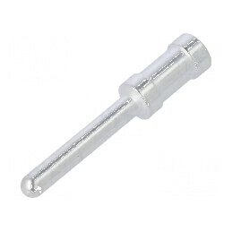 Pin tată din aliaj de cupru argintat 4mm² 12AWG, vrac, crimpat - Conector electric profesional | Electronic-mag.ro | Componente Electronice
