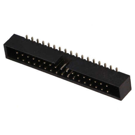 Conector IDC Soclu Tată PIN 34 Verticale SMT Gold Flash 2mm - Componentă Electrica de Calitate Superioară | Electronic-mag.ro | Componente Electronice