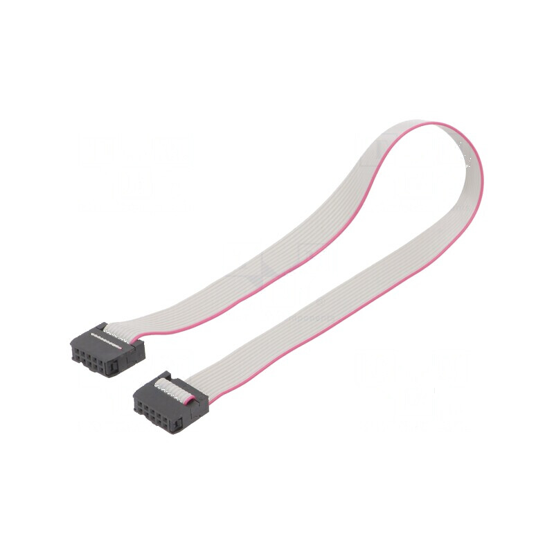 Cablu panglică IDC 1,27mm, lungime 0,3m, cu conectori - cablu bandă de conectare | Electronic-mag.ro | Componente Electronice Cablu panglică IDC 1,27mm, lungime 0,3m, cu conectori - cablu bandă de conectare | Electronic-mag.ro | Componente Electronice
