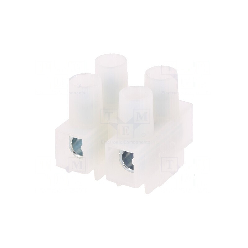 Regletă de Conexiuni Terminale cu Şurub 0,5-10mm² 450V Albă pentru Cablu Electric | Electronic-mag.ro | Componente Electronice Regletă de Conexiuni Terminale cu Şurub 0,5-10mm² 450V Albă pentru Cablu Electric | Electronic-mag.ro | Componente Electronice