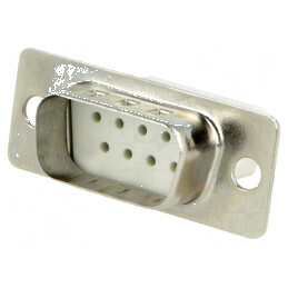 Conector D-Sub 9 PIN Mufă Tată pe Cablu - Versiune Fără Contacte 3A | Electronic-mag.ro | Componente Electronice