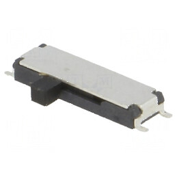Comutator glisant Poz: 3 SP3T 0,3A/4VDC OFF-ON-ON cu 4 terminale | Electronic-mag.ro | Componente Electronice