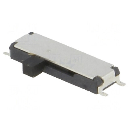 Comutator glisant Poz: 3 SP3T 0,3A/4VDC OFF-ON-ON cu 4 terminale | Electronic-mag.ro | Componente Electronice