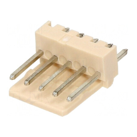 Conector Mini-Latch 2,5mm PIN 5 THT pentru cablu-placă soclu tată | Electronic-mag.ro | Componente Electronice
