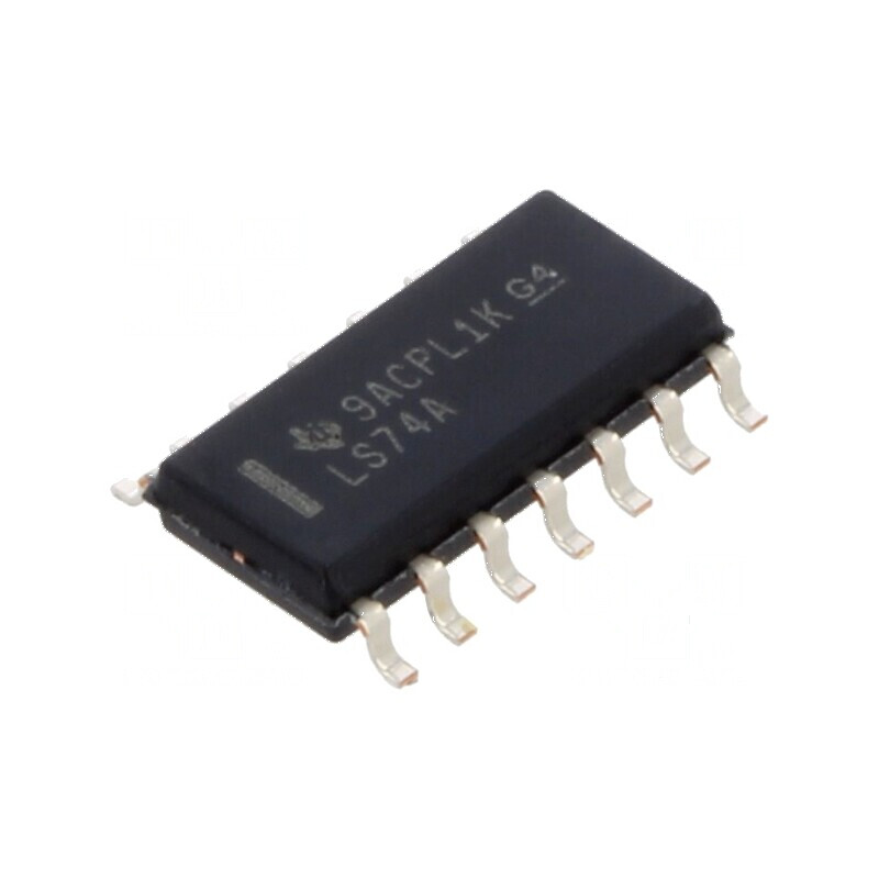 IC 74LS Digital Flip-Flop D Ch: 2 SMD SO14 - Circuit Integrat Profesional | Electronic-mag.ro | Componente Electronice IC 74LS Digital Flip-Flop D Ch: 2 SMD SO14 - Circuit Integrat Profesional | Electronic-mag.ro | Componente Electronice