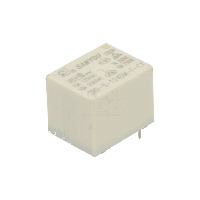 Releu electromagnetic SPST-NO 24VDC 10A/250VAC SRD - Comutator de putere pentru aplicații industriale | Electronic-mag.ro | Componente Electronice Releu electromagnetic SPST-NO 24VDC 10A/250VAC SRD - Comutator de putere pentru aplicații industriale | Electronic-mag.ro | Componente Electronice