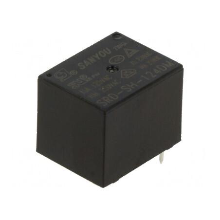 Releu electromagnetic SPST-NO 24VDC 10A/250VAC SRD - Comutator de putere pentru aplicații industriale | Electronic-mag.ro | Componente Electronice