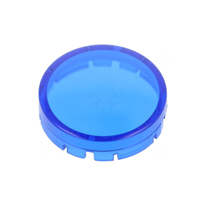 Lentilă Albastru Translucid pentru Buton RONTRON-R-JUWEL - Accesorii de Înaltă Calitate | Electronic-mag.ro | Componente Electronice