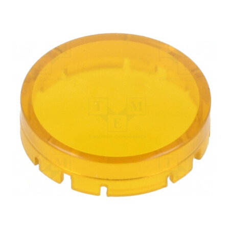 Lentilă Transparentă Galbenă pentru Buton RONTRON-R-JUWEL - Accesorii Electrice | Electronic-mag.ro | Componente Electronice