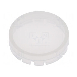 Lentilă Opal Alb Ø19,7mm pentru Buton RONTRON-R-JUWEL | Electronic-mag.ro | Componente Electronice