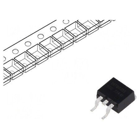 Diodă Schottky SMD 35V 10A D2PAK - Redresor în rolă/bandă pentru aplicații electronice | Electronic-mag.ro | Componente Electronice