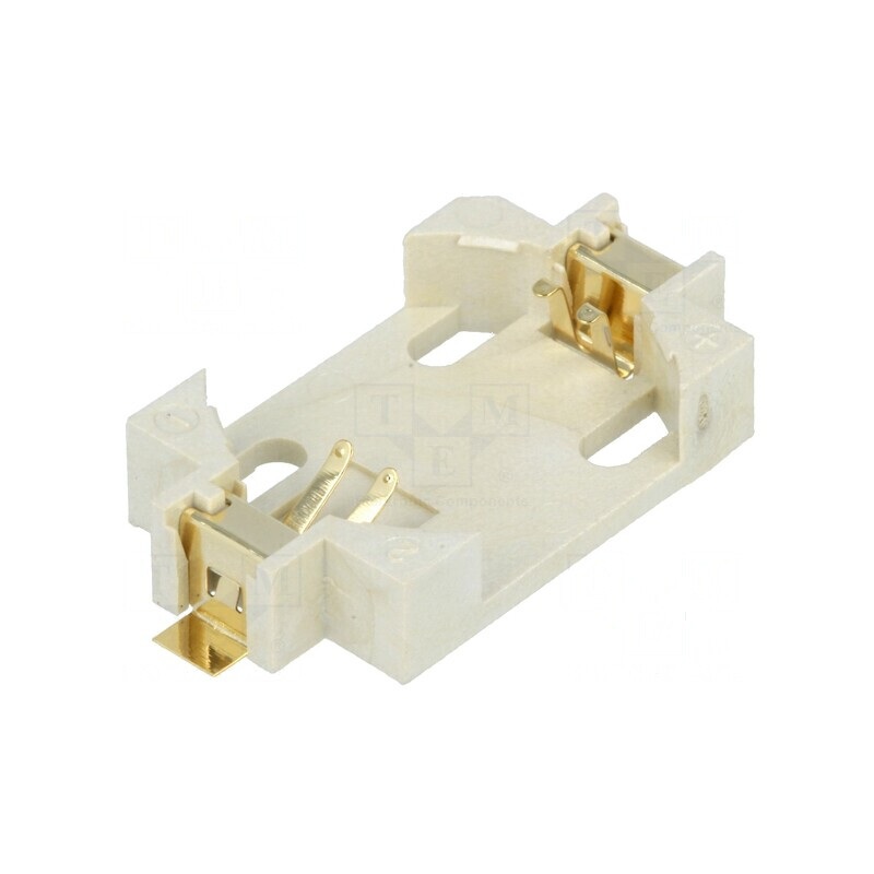 Soclu pentru Baterii 2032, BR2032, CR2032 - Nr. Baterie: 1 | Electronic-mag.ro | Componente Electronice Soclu pentru Baterii 2032, BR2032, CR2032 - Nr. Baterie: 1 | Electronic-mag.ro | Componente Electronice