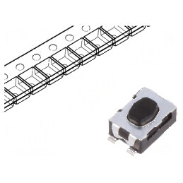 Microîntrerupător TACT SPST-NO Pozitie 2 0,05A/32VDC SMT Fără Contacte | Electronic-mag.ro | Componente Electronice
