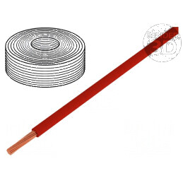 Cablu H05Z-K Lită Cu 1mm² FRNC Roșu 300V/500V Clasa 5 - Cabluri Electrice de Înaltă Calitate | Electronic-mag.ro | Componente Electronice