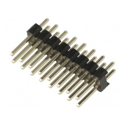 Conector şiruri pini tată 2,54mm 16 PIN THT cu contact aurit | Electronic-mag.ro | Componente Electronice