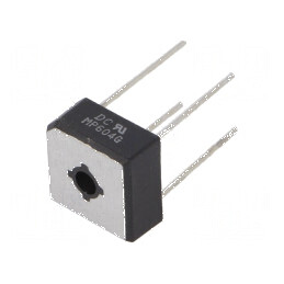 Punte Redresoare Monofazată Urmax 400V, 6A, 180A Ifsm - MP-6 | Electronic-mag.ro | Componente Electronice