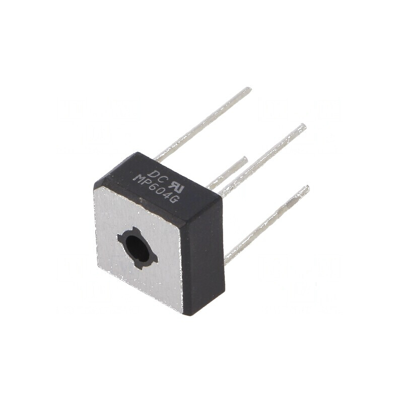 Punte Redresoare Monofazată Urmax 400V, 6A, 180A Ifsm - MP-6 | Electronic-mag.ro | Componente Electronice