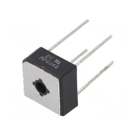 Punte Redresoare Monofazată Urmax 400V, 6A, 180A Ifsm - MP-6 | Electronic-mag.ro | Componente Electronice