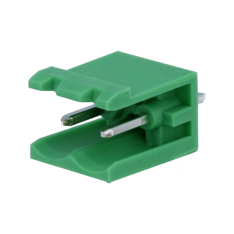 Regletă de conexiuni deconectabilă 5mm cu 2 piste drept soclu pentru instalații electrice | Electronic-mag.ro | Componente Electronice