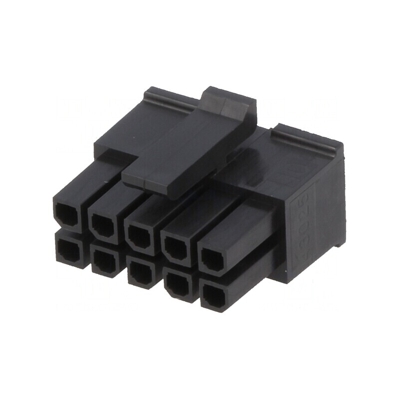 Conector cablu-placă mufă mamă Micro-Fit 3.0, 10 pini, 3mm | Electronic-mag.ro | Componente Electronice Conector cablu-placă mufă mamă Micro-Fit 3.0, 10 pini, 3mm | Electronic-mag.ro | Componente Electronice