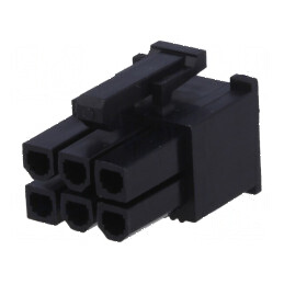 Conector cablu-cablu/PCB mufa mamă Mini-Fit Jr 4,2mm, 6 pini | Electronic-mag.ro | Componente Electronice
