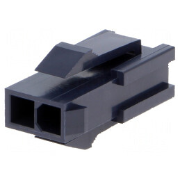 Conector cablu-cablu Mini-Fit Jr 4,2mm PIN 2 - Mufă tată | Electronic-mag.ro | Componente Electronice