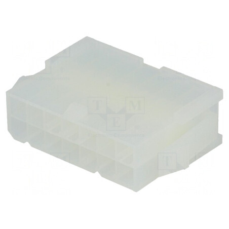 Conector cablu-cablu Mini-Fit Jr 4,2mm PIN 14 - mufă tată | Electronic-mag.ro | Componente Electronice