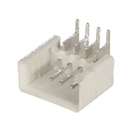 Conector IDC Soclu Tată PIN 4 Unghi 90° THT Cositorit - Componentă Electronică de Calitate | Electronic-mag.ro | Componente Electronice