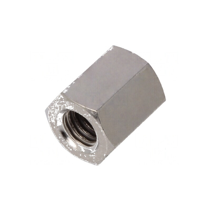 Piuliță Distanțieră Filetată 12mm cu Filet Intern M6 Hexagonală | Electronic-mag.ro | Componente Electronice