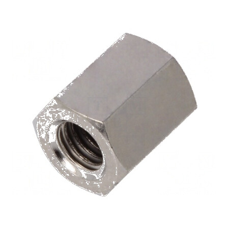 Piuliță Distanțieră Filetată 12mm cu Filet Intern M6 Hexagonală | Electronic-mag.ro | Componente Electronice