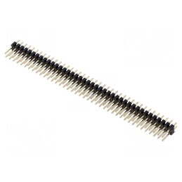 Conector şiruri pini tată 80 PIN 2,54mm THT - Conector de tip Droit pentru aplicații electronice | Electronic-mag.ro | Componente Electronice