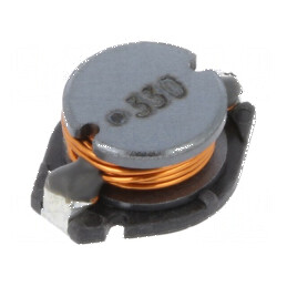Inductor SMD 33uH 1,8A ±10% Q25, Dimensiuni Ø10mm x H5mm, Rezistență 120mΩ | Electronic-mag.ro | Componente Electronice