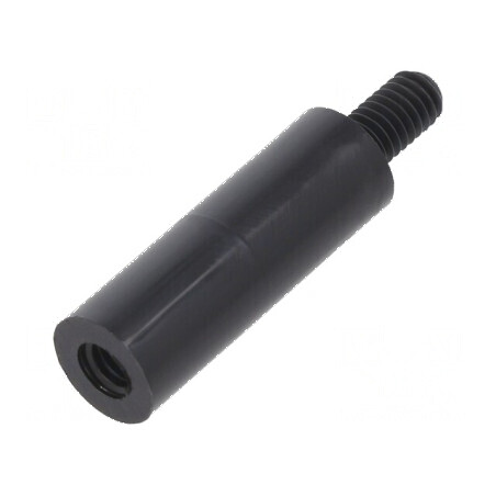 Piuliță Distanțieră Filetată Cilindrică din Poliamidă M4 cu Lungimea de 23mm | Electronic-mag.ro | Componente Electronice