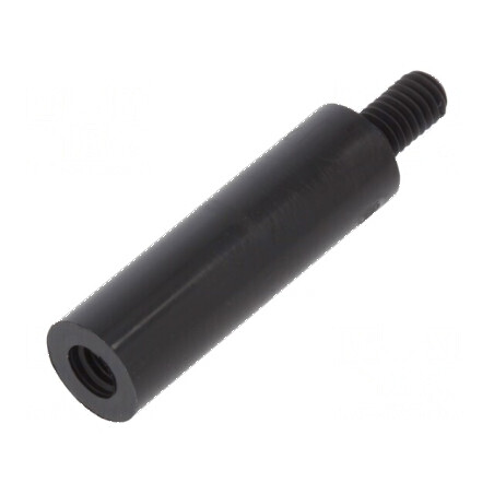 Piuliță Distanțieră Filetată Cilindrică din Poliamidă M4 cu Diametru 26mm | Electronic-mag.ro | Componente Electronice