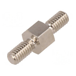 Piuliță Distanțieră Filtrată 5mm Filet Exterior M4 Hexagonal - Accesoriu pentru Montaj Profesional | Electronic-mag.ro | Componente Electronice