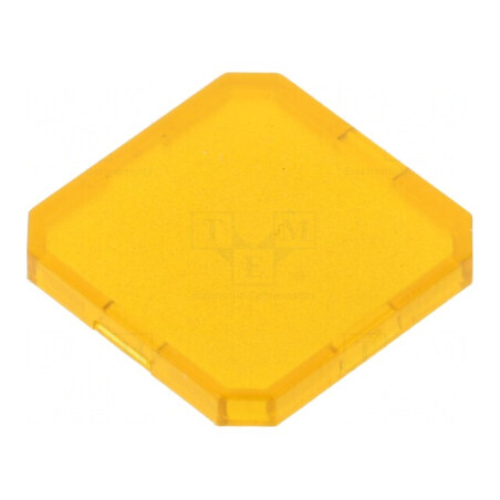 Lentilă galbenă OKTRON®-JUWEL pentru buton - Accesoriu de înaltă calitate | Electronic-mag.ro | Componente Electronice