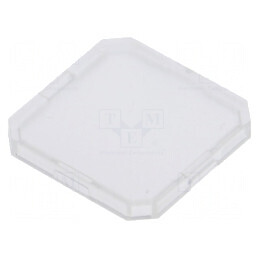 Lentilă transparentă OKTRON®-JUWEL pentru buton - Compatibilitate și Performanță Optimă | Electronic-mag.ro | Componente Electronice