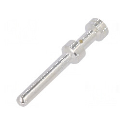 Pin tată din aliaj de cupru argintat 0,75mm² Han E® crimpat 16A - Conector electric profesional | Electronic-mag.ro | Componente Electronice