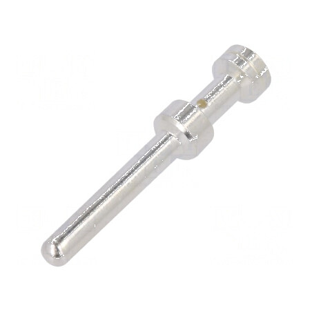 Pin tată din aliaj de cupru argintat 0,75mm² Han E® crimpat 16A - Conector electric profesional | Electronic-mag.ro | Componente Electronice